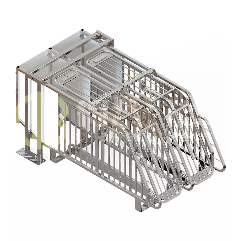 Dłuższe hiszpańskie stragany dla świń z bezpłatnym dostępem